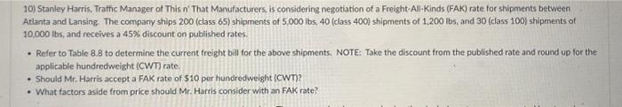 supply chain question. i just need the final answer with out explnation