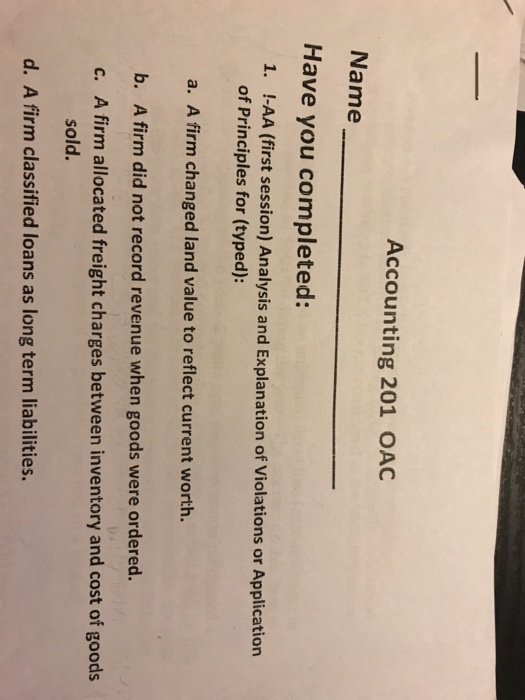 -Prepare a scrip of corrections (statement of how each correction should be