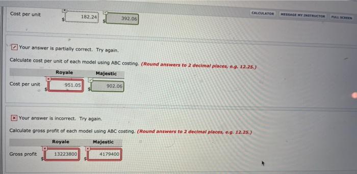 sells for $1.320. The production cost computed per unit under traditional costing