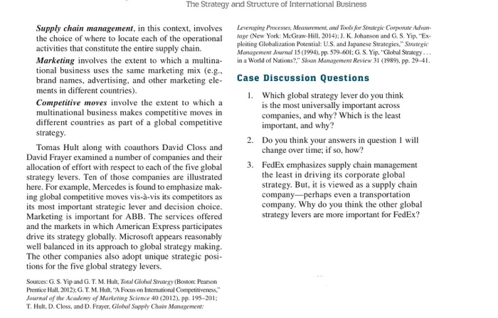 include a va requires strategic decision choices along these five levers riety