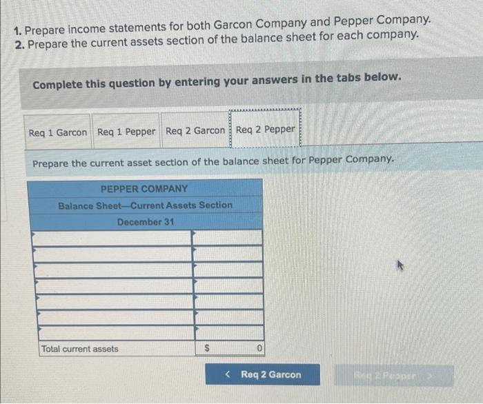 information for the Exercises below. (Static) [The following information applies to the