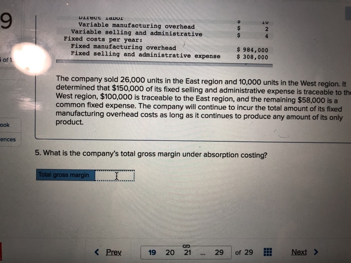 applies to the questions displayed below.J Diego Company manufactures one product that