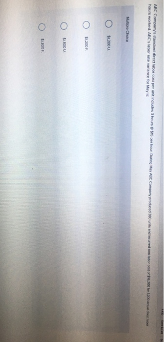 Actual costs incured compared to budgeted costs Actual segmet margin compared to