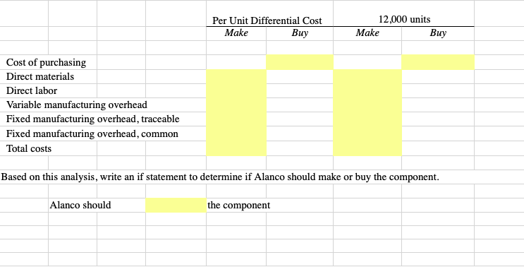 E F G H 1 Alanco, Inc. manufactures a variety of products