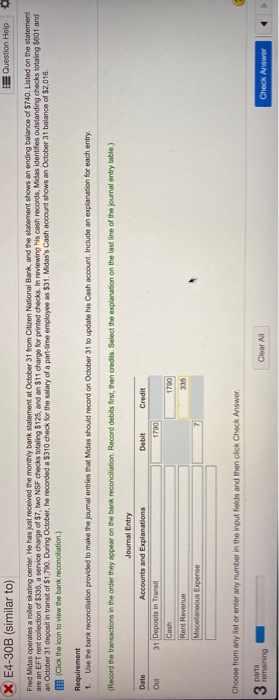 please answer and make clear what goes where. X E4-30B (similar to)