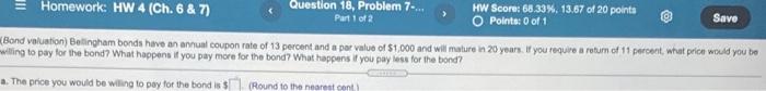  Homework: HW 4 (Ch. 6 & 7) Question 18, Problem 7-...