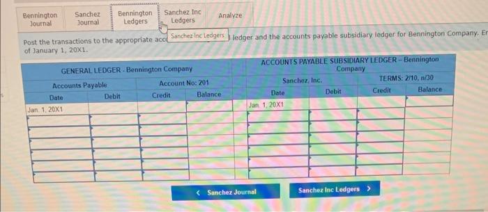Date transactrons 201 3an. 8 Issued Check 2101 for $2,254 on account