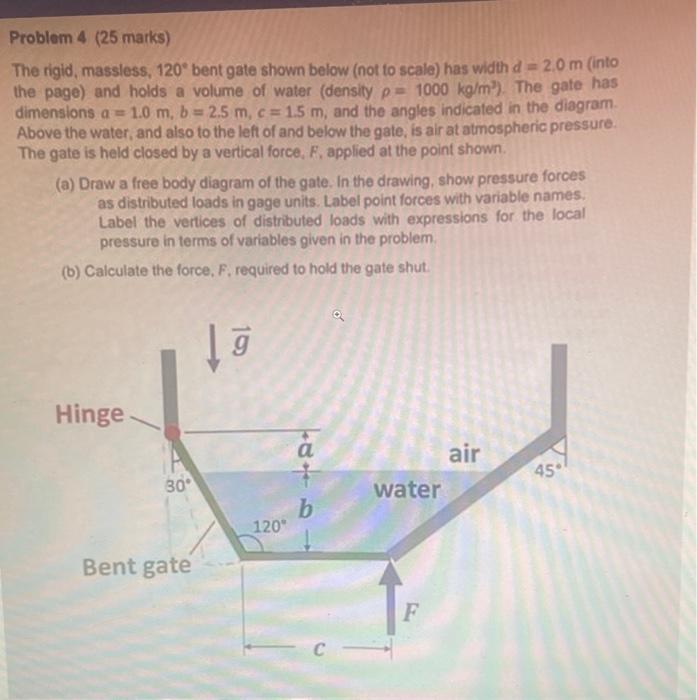 can you help me solve this please Problem 4 (25 marks) The