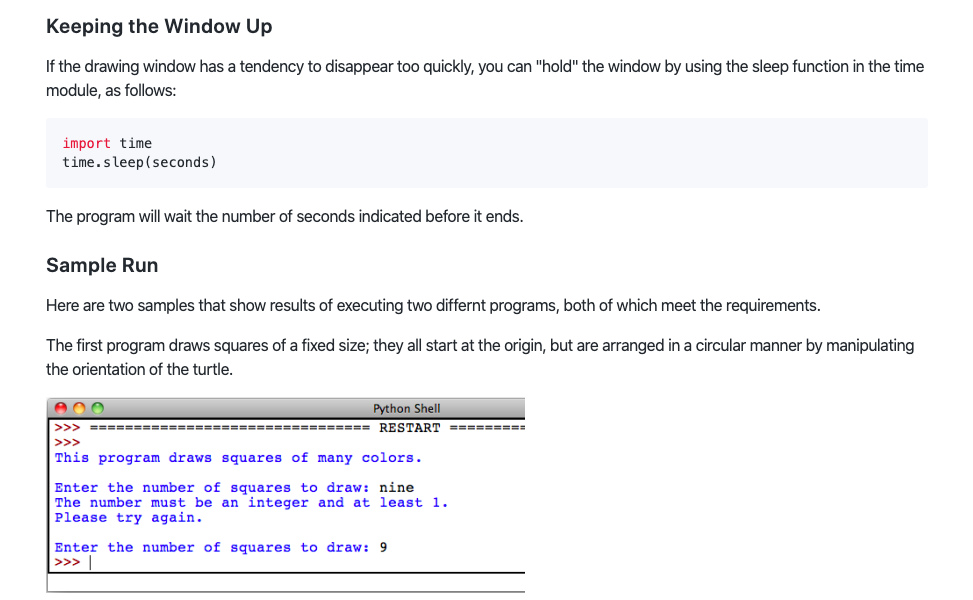 This project focuses on rendering different colors and some simple graphics using