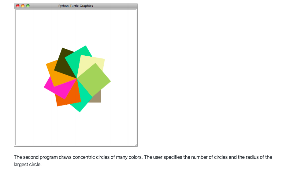 Python libraries. You will use both selection (if) and repetition (while, for)