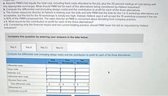 topics, such as sales techniques, negotiation, and leadership. FMW works exclusively with
