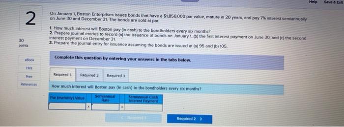  Please show and explain your work please. Save 6 Ext 2