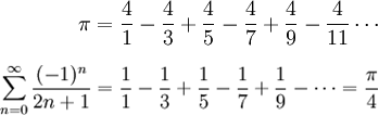 Simple Python Program, Calculates PI based on Leibniz Formula. I want this