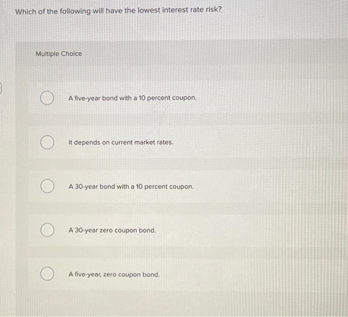 bonds: YTM Coupon rate For premium bonds: Coupon rate > Current yield