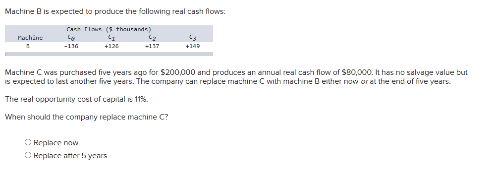 I will rate life saver!! Machine B is expected to produce