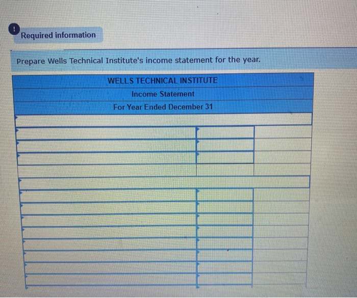 Institute (WTI), a school owned by Tristana Wells, provides training to individuals