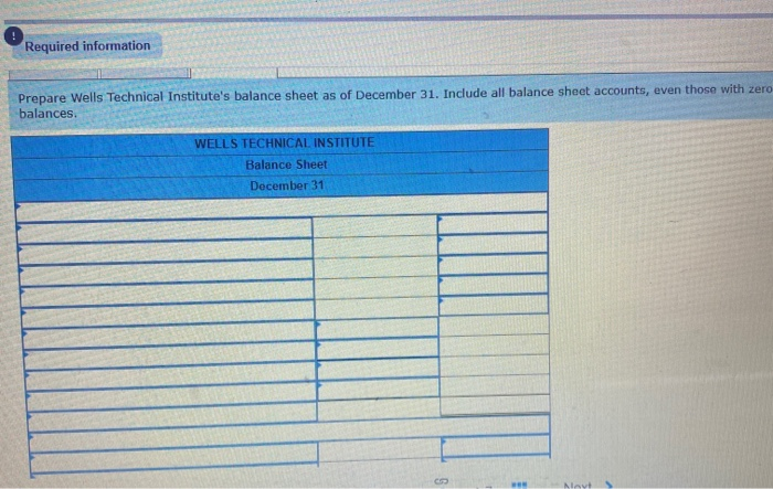 in balance sheet accounts. Its unadjusted trial balance as of December 31