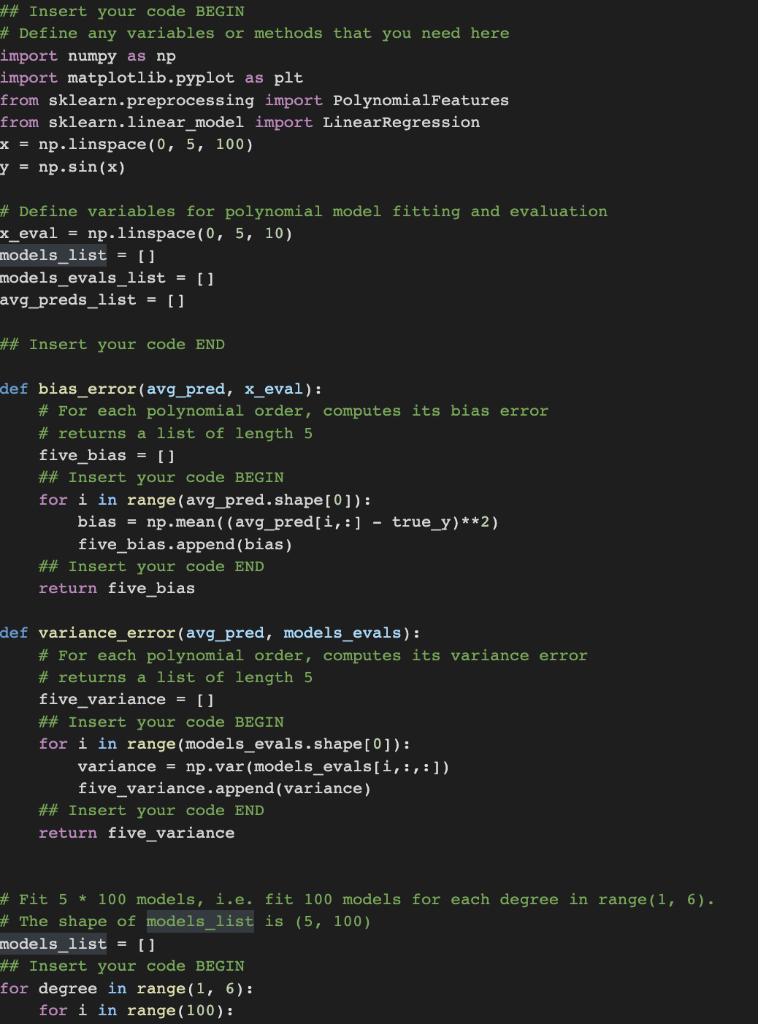 Keep getting error with features ## Insert your code BEGIN # Define
