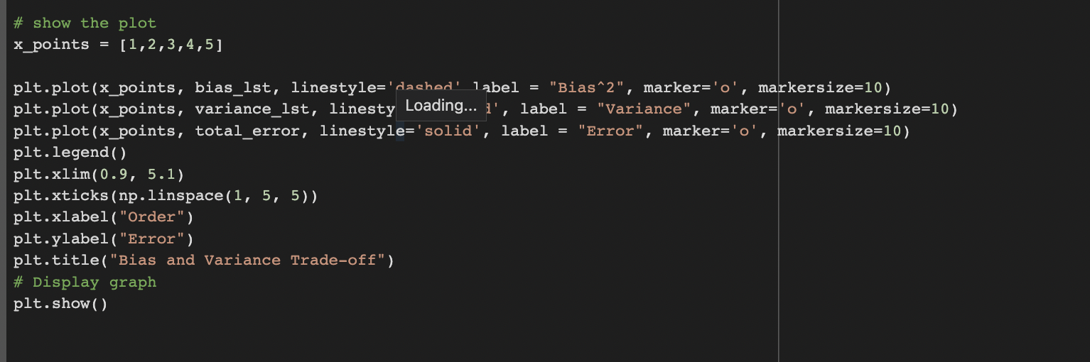 import matplotlib.pyplot as plt from sklearn.preprocessing import PolynomialFeatures from sklearn.linear_model import LinearRegression