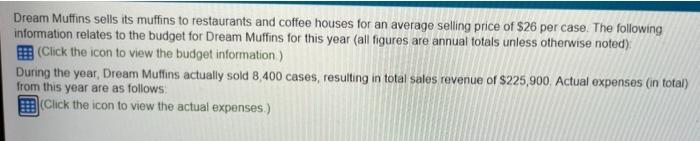Variance 1.400 cases Variance jafons Master Budget 200 - Data table 8,200