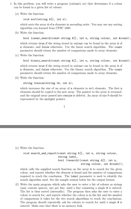  C++ i need help on the second one This is the