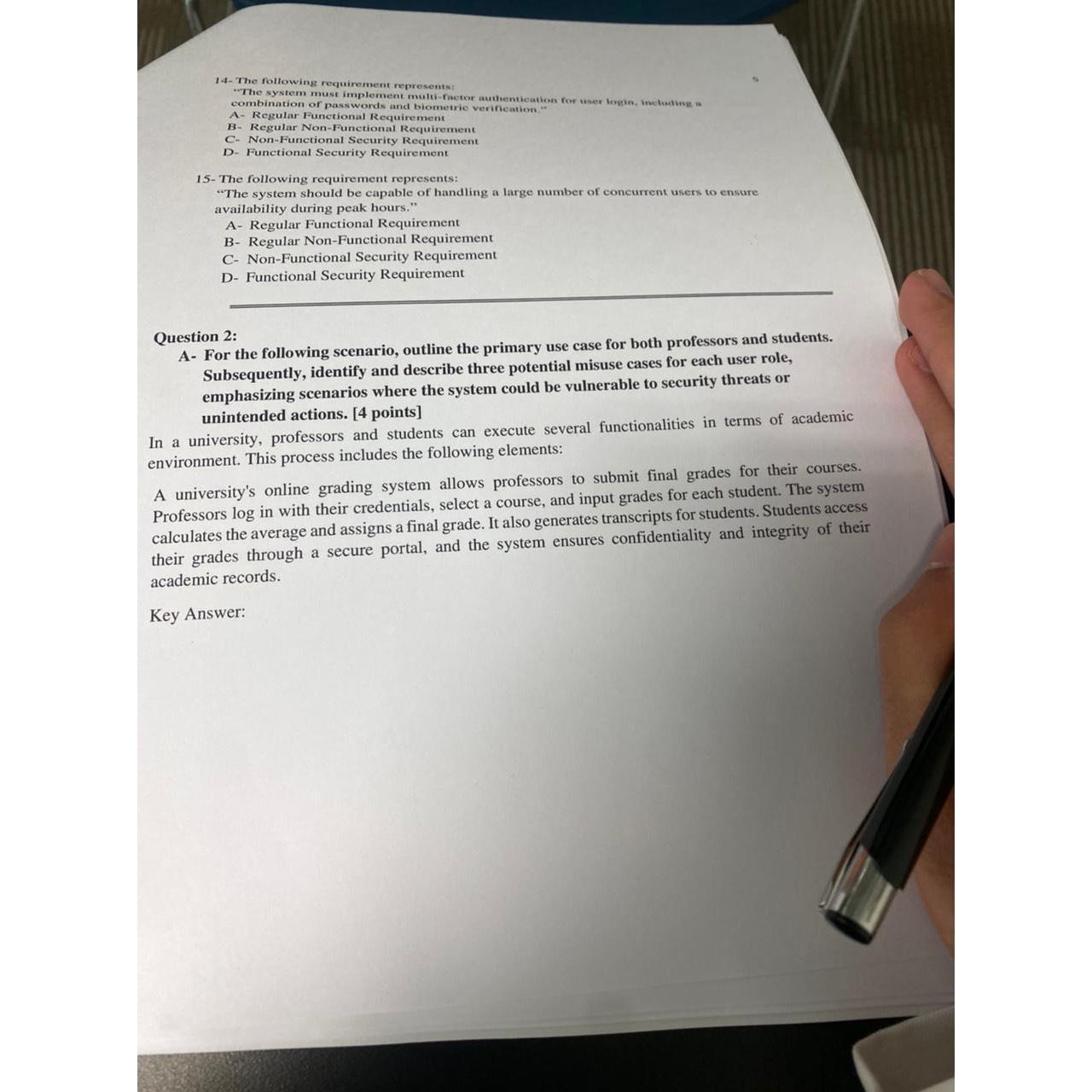  10 You are the test manager for a software project that