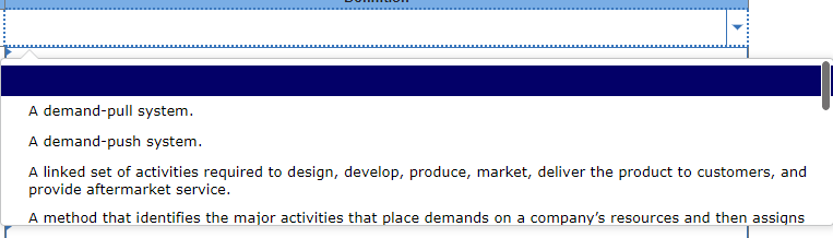 meet a projected life cycle cost. A report that provides details about