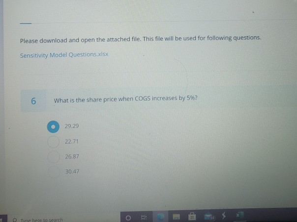 excel spreadsheet is used to answer the question H M C D