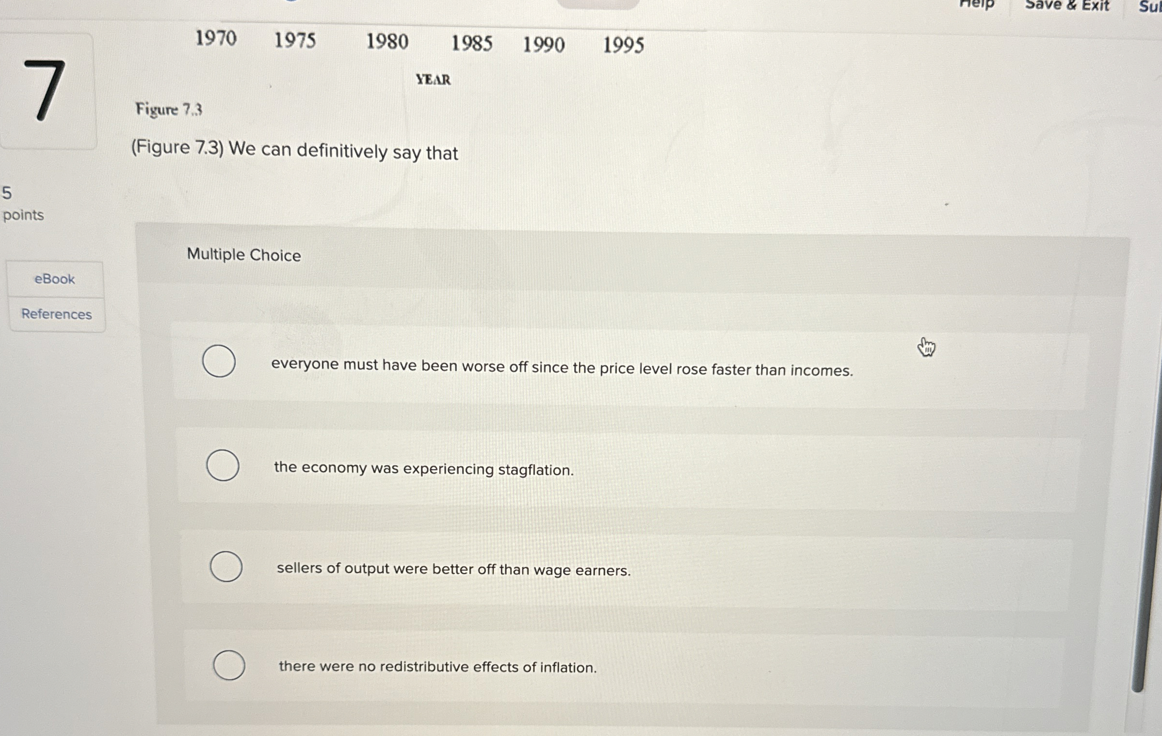  1970,1975,1980,1985,1990,1995 YE.AR Figure 7.3 (Figure 7.3) We can definitively say that