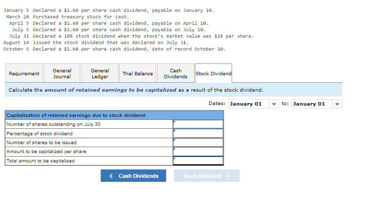 (January 1) and end of the year (December 31) follow. The following