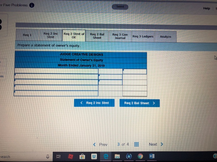 January 1, 2019, inventory of supplies on January 31, 2019, is $800