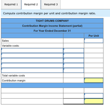 drum sets manufactured by Iight Lrums Company for the year ended December