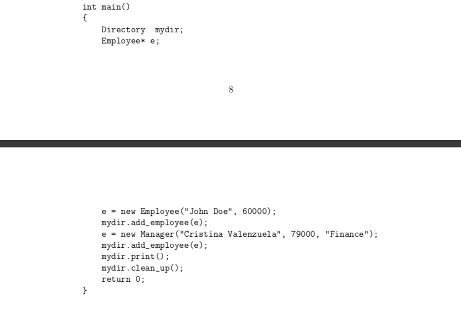 generate what is requested in each part. Assume that using namespace std;,