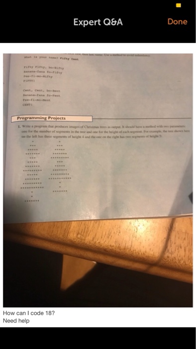  I need help on programming project #1 Using basic level Java