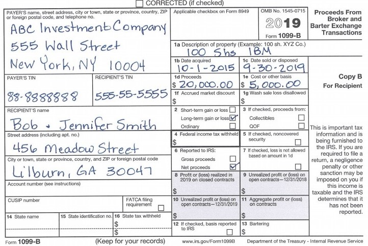 This is the first year she has had activity in the business