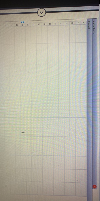 provided with the summary of manufacturing operations. Refer to the chart of