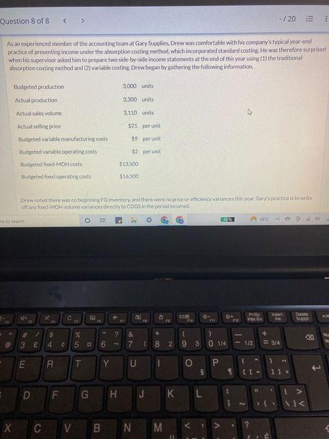  Determine the per unit cost that would be capitalized under each