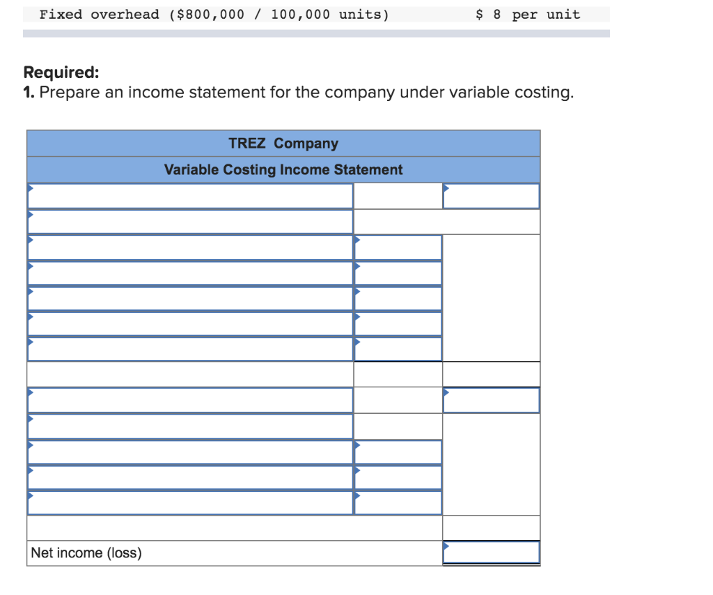 income LO P2, P3 Trez Company began operations this year. During this