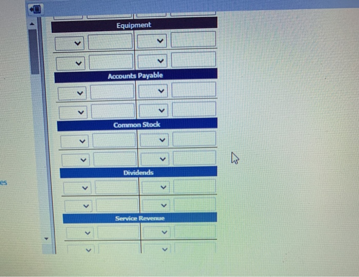 on account for $10.500. 14 Paid salaries of $1,700 25 Paid $2.990