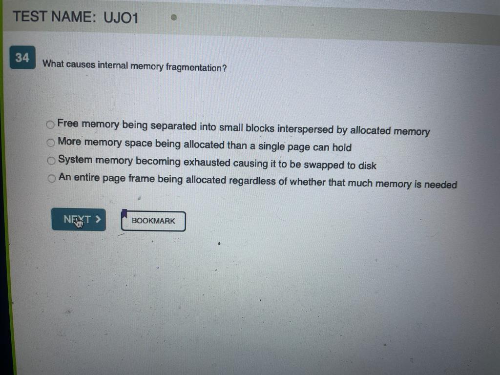 memory? Choose 2 answers. Static linking Dynamic linking Swapping Compaction Which bit