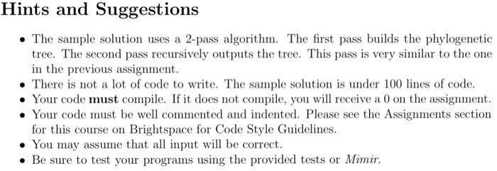 displayed in manner similar to Assignment 3, as described below For example,