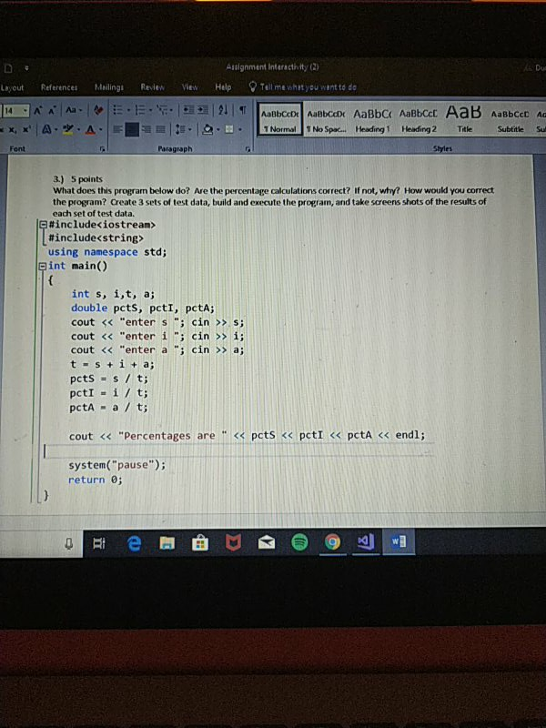 to do nt Paragraph Styrles 1.) 5 points What is wrong with