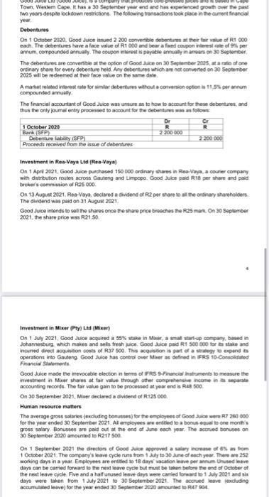  REQUIRED: Prepare the profit before tax note that will be disclosed