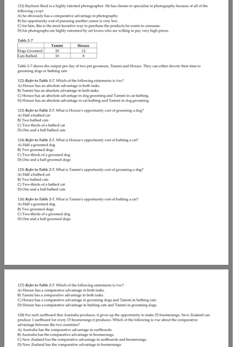 the statement or answer the question. 154) Which of the following is