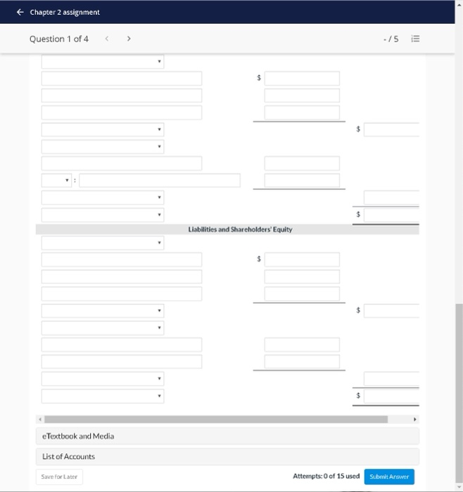 ended December 31, 2022. ( an amount reduces the account balance then