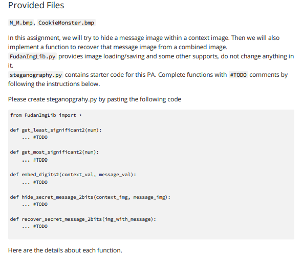  M_M.bmp, In this assignment, we will try to hide a message