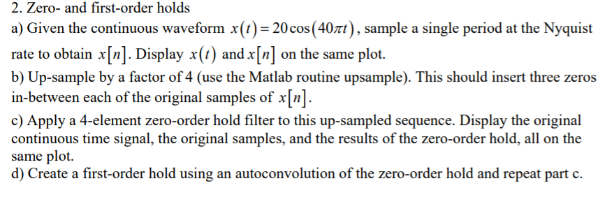 Please use MATLAB to answer this question. Please provide the code as