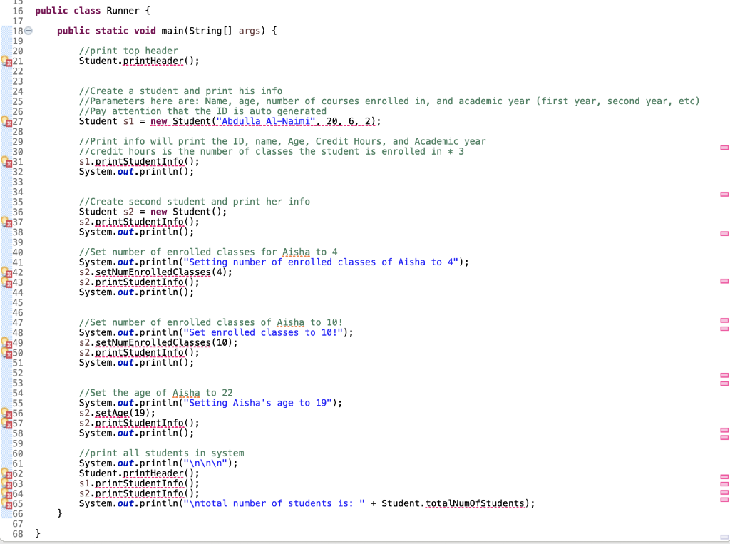 writing the code for (Student) Class Please I Need Help #HelpMe #Jave