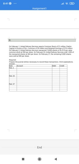 account. On February 1, Wahlberg sold 20 computers. The cost of each