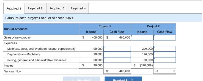 thumbs up if good. Garcia Company can invest in one of two